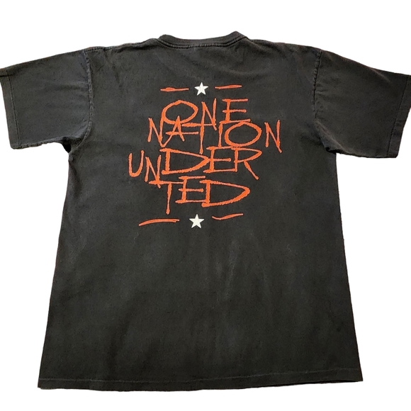 Vintage Winterland Productions Ted Nugent All Over Print | Early 90s Tee| Sz XL - Picture 4 of 14